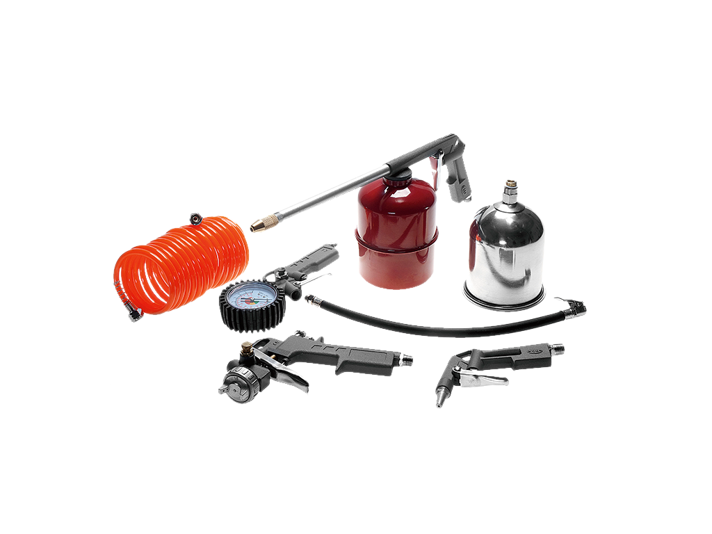 Kit com pistola de pintura Pressure