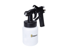 Pistola de pintura pneumática de baixa pressão branca