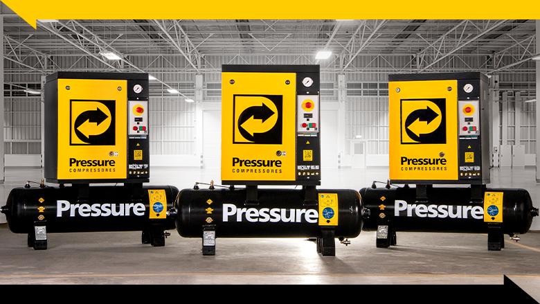 Pressure compressores de parafuso